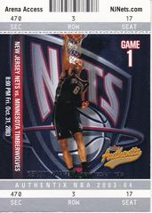 Kenyon Martin #100 Basketball Cards 2003 Fleer Authentix Prices