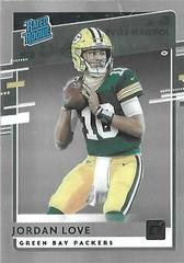 Jordan Love #RR-JL Football Cards 2020 Panini Chronicles Clearly Donruss Rated Rookies Prices