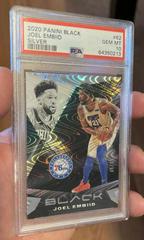 Joel Embiid [Silver] #62 Basketball Cards 2020 Panini Black Prices