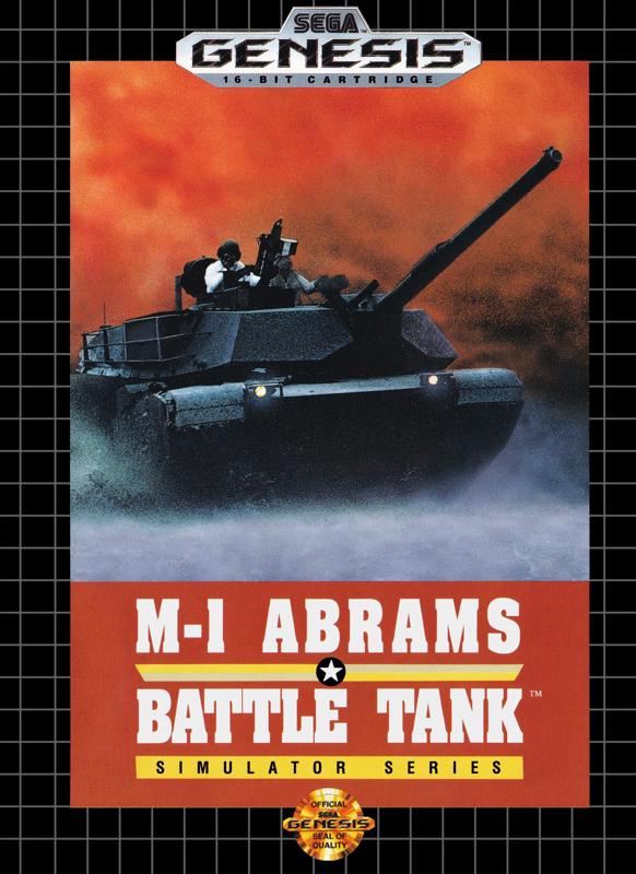 M-1 Abrams Battle Tank Sega Genesis