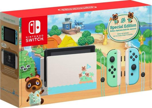 Nintendo Switch Animal Crossing: New Horizons Edition Cover Art