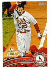 Freese Twice A Hero In Epic Game 6 Baseball Cards 2011 Topps World Series Champions Cardinals Prices