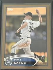 Mat Latos [base gold] #256 Baseball Cards 2012 Topps Prices