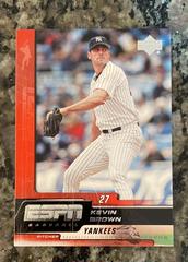 Kevin Brown Baseball Cards 2005 Upper Deck ESPN Prices