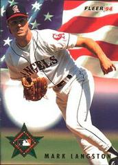 Mark Langston #14 Baseball Cards 1994 Fleer All Stars Prices