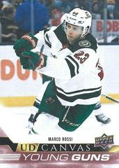 Marco Rossi Hockey Cards 2022 Upper Deck UD Canvas Prices