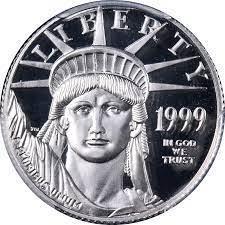 1999 Coins $25 American Platinum Eagle Prices