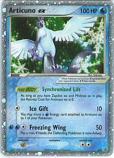 Articuno EX #32 Pokemon Promo