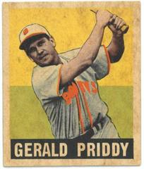 Gerald Priddy Baseball Cards 1948 Leaf Prices