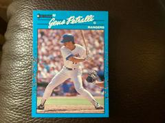 Geno Petralli #27 Baseball Cards 1990 Donruss Best AL Prices