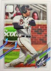 Freddie Freeman [Clear] Baseball Cards 2021 Topps Prices