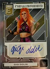 Gigi Dolin #18 Wrestling Cards 2023 Donruss Elite WWE New Breed Autograph Prices