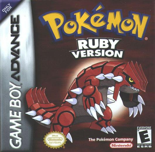 Pokemon Ruby Cover Art