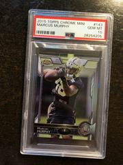 Marcus Murphy Football Cards 2015 Topps Chrome Mini Prices