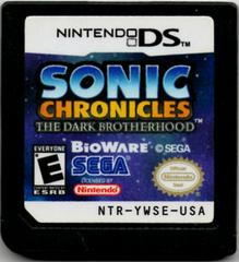 Cart | Sonic Chronicles The Dark Brotherhood Nintendo DS