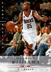 Maurice Williams #104 Basketball Cards 2008 Upper Deck First Edition Prices