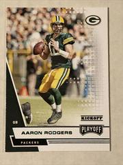 Aaron Rodgers [Kickoff] #159 Football Cards 2020 Panini Playoff Prices