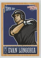 Evan Longoria #79 Baseball Cards 2013 Panini Triple Play Prices