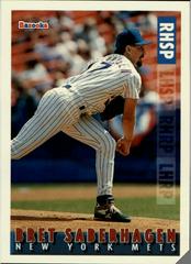 Bret Saberhagen #86 Baseball Cards 1995 Bazooka Prices