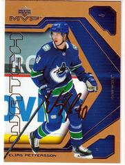 Elias Pettersson [Gold] Hockey Cards 2021 Upper Deck MVP 20th Anniversary Prices