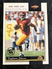Keyshawn Johnson [Artist's Proof] #214 Football Cards 1996 Panini Score Prices