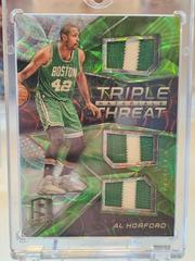 Al Horford [Neon Green] Basketball Cards 2016 Panini Spectra Triple Threat Materials Prices