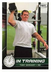 Toby Gerhart #75 Football Cards 2010 Sage Hit Prices