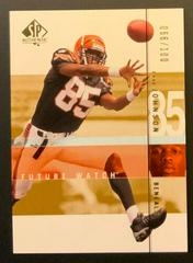 Chad Johnson [Gold] #104 Football Cards 2001 SP Authentic Prices