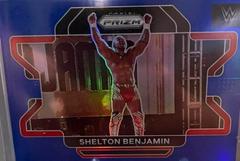 Shelton Benjamin [Blue Prizm] Wrestling Cards 2022 Panini Prizm WWE Prices