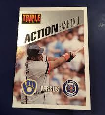 Cecil fielder #15 Baseball Cards 1993 Panini Donruss Triple Play Action Baseball Prices