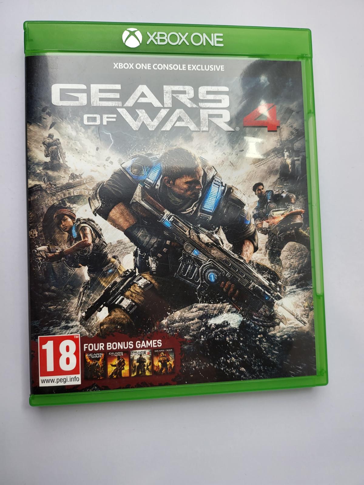 Gears of War 4 Item, Box, and Manual Xbox One
