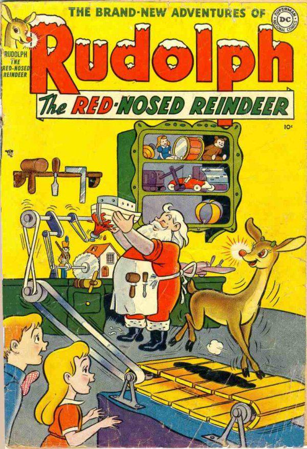 Rudolph the Red-Nosed Reindeer #1 (1950) Comic Books Rudolph The Red-Nosed Reindeer