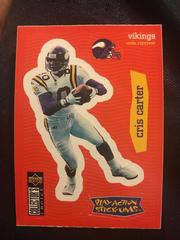 Cris Carter #S5 Football Cards 1997 Collector's Choice Stick Ums Prices