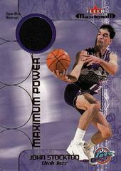 John Stockton Basketball Cards 2002 Fleer Maximum Prices