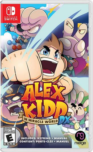 Alex Kidd in Miracle World DX Cover Art