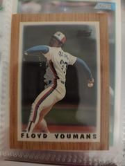 Floyd Youmans Baseball Cards 1987 Topps Mini League Leaders Prices