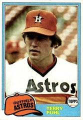 Terry Puhl #411 Baseball Cards 1981 Topps Prices