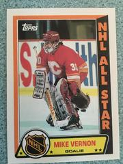 Mike Vernon #12 Hockey Cards 1989 Topps Stickers Prices