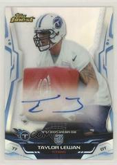 Taylor Lewan [Autograph Refractor] Football Cards 2014 Topps Finest Prices