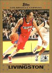 Shaun Livingston #48 Basketball Cards 2007 Topps Prices