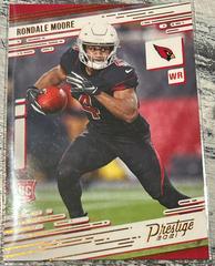Rondale Moore #220 Football Cards 2021 Panini Chronicles Prestige Rookies Update Prices
