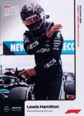 Lewis Hamilton #9 Racing Cards 2020 Topps Now Formula 1 Prices