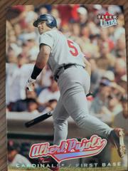 Albert Pujols #149 Baseball Cards 2005 Fleer Ultra Prices