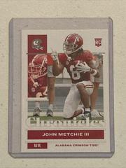 John Metchie III [Gold] #17 Football Cards 2022 Panini Chronicles Draft Picks Prices