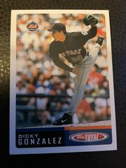 Dicky Gonzalez #905 Baseball Cards 2002 Topps Total Prices