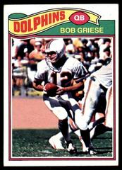 Bob Griese #515 Football Cards 1977 Topps Prices