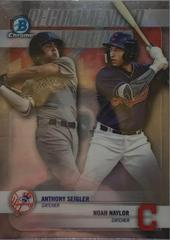 Noah Naylor / Anthony Seigler Baseball Cards 2018 Bowman Draft Recommended Viewing Chrome Prices