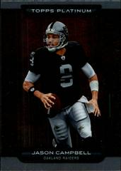 Jason Campbell #108 Football Cards 2010 Topps Platinum Prices