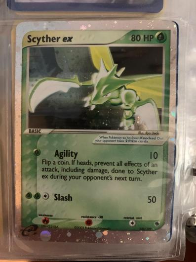 Scyther EX #102 photo