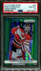 Martin Brodeur [Green Prizm] #46 Hockey Cards 2013 Panini Prizm Prices